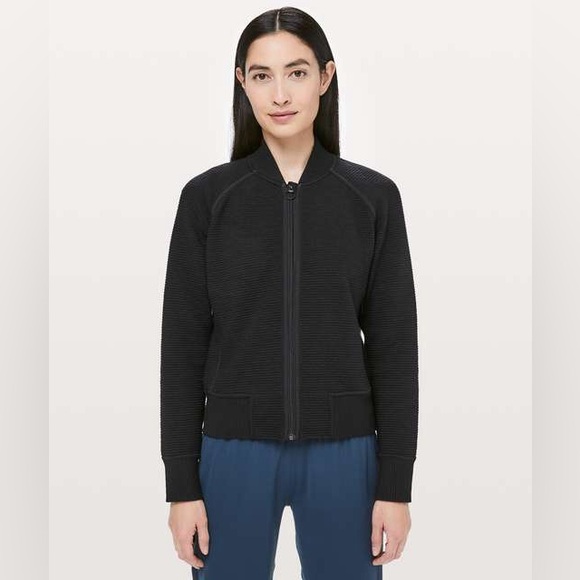 lululemon athletica Tops - Lululemon On Repeat Bomber Jacket